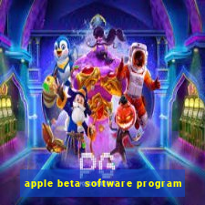 apple beta software program